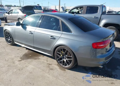 2013 Audi S4 3.0T Premium Plus z USA, uszkodzony, nr VIN WAUBGAFL0DA100527